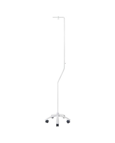 Metal hanging stand with 5 casters (stand and pole)